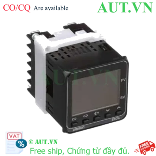 Ảnh của Đồng hồ nhiệt Omron E5CC-QX3D5M-000 | Điều khiển PID Chính xác, Ngõ SSR, Nguồn 24V