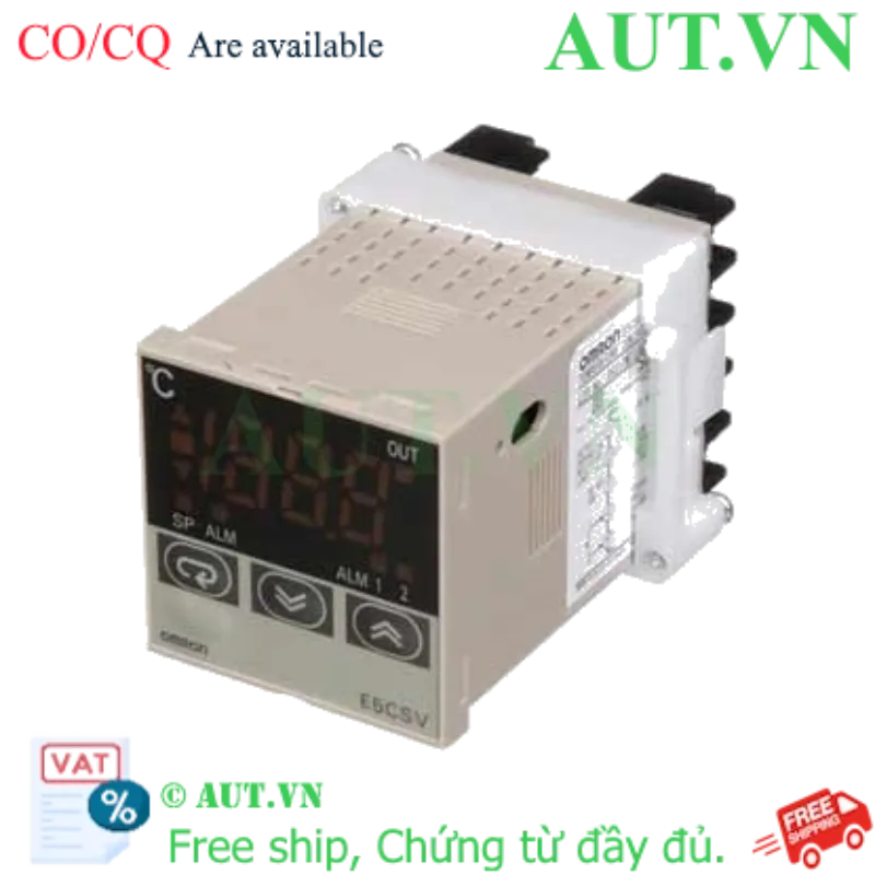 Ảnh của Đồng hồ nhiệt Omron E5CSV-R1KJ-W | Điều khiển PID chính xác, Ngõ ra Relay, 48x48mm
