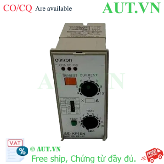 Ảnh của Rơ Le Bảo Vệ Pha Omron SE-K1EN - Chống Mất Pha, Đảo Pha, Quá Dòng | Chính Hãng AUT VN