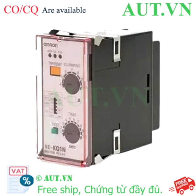Ảnh của Rơ le bảo vệ pha Omron SE-KQ1N (100-120VAC) - Chống mất pha, đảo pha & quá dòng cực nhạy