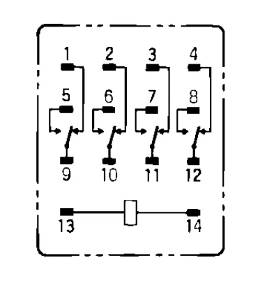 Ảnh của Rơ le trung gian Omron MY4ZH AC24