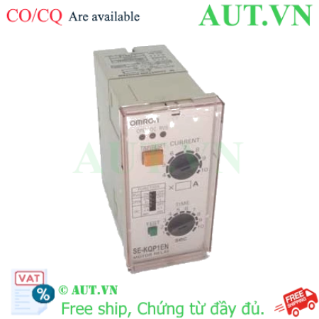 Ảnh của Rơ le bảo vệ pha Omron SE-KQP1EN | Chống mất pha, đảo pha, quá dòng | 100-120VAC