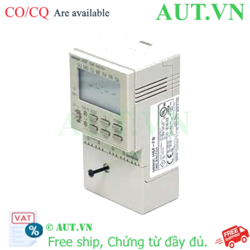 Ảnh của Timer Omron H5F-FB - Bộ Hẹn Giờ Kỹ Thuật Số 24 Bước, Màn Hình LCD, 100-240VAC