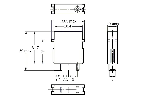 Ảnh của Relay bán dẫn Omron G3TA-OA202SL-US DC24