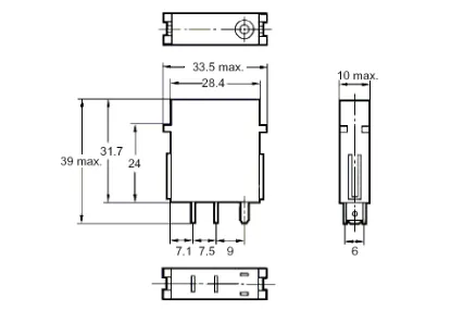 Ảnh của Relay bán dẫn Omron G3TA-OD201S-US DC24
