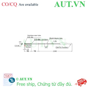 Ảnh của Cảm biến sợi quang Omron E32-T24E 2M