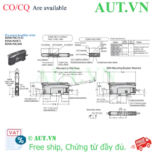 Ảnh của Cảm biến sợi quang Omron E3NX-FA21 2M