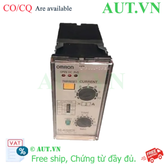 Ảnh của Rơ Le Bảo Vệ Dòng Omron SE-KQ2EN: Chống Mất Pha, Đảo Pha, Quá Dòng - Độ Nhạy Cao, Chính Hãng AUT VN