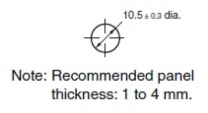 Ảnh của Công tắc nút nhấn Omron 2VAQ-4G