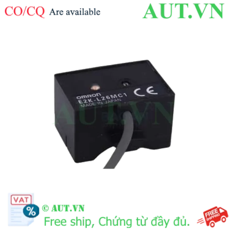 Ảnh của Cảm biến mức chất lỏng Omron E2K-L26MC1 - Không tiếp xúc, Ống 12-26mm, NPN NO