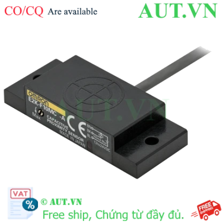 Ảnh của Cảm biến điện dung Omron E2K-F10MC2-A 2M - Phát hiện Phi kim, NPN NC, Khoảng cách 10mm