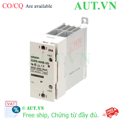 Ảnh của Relay bán dẫn Omron G3PA-420B-VD DC12-24