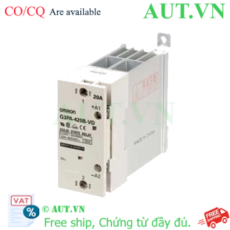 Ảnh của Relay bán dẫn Omron G3PA-420B-VD DC12-24