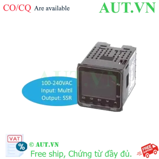 Ảnh của Bộ điều khiển nhiệt độ Omron E5CC-QX3A5M-005 | PID Thông Minh, Ngõ Ra SSR, Kích Thước 48x48mm