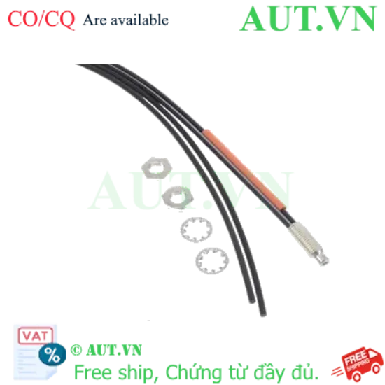 Ảnh của Cảm biến sợi quang Omron E32-D11R 5M | Đầu ren M6, Uốn cong R1 siêu linh hoạt, Chống nước IP67 | Chính hãng AUT VN
