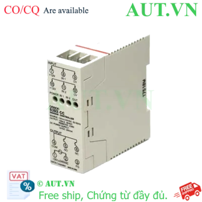 Ảnh của Bộ Điều Khiển Cảm Biến Omron S3D2-CC - Nguồn 100-240VAC, Timer Đa Năng, Chuẩn NPN Chính Hãng AUT VN