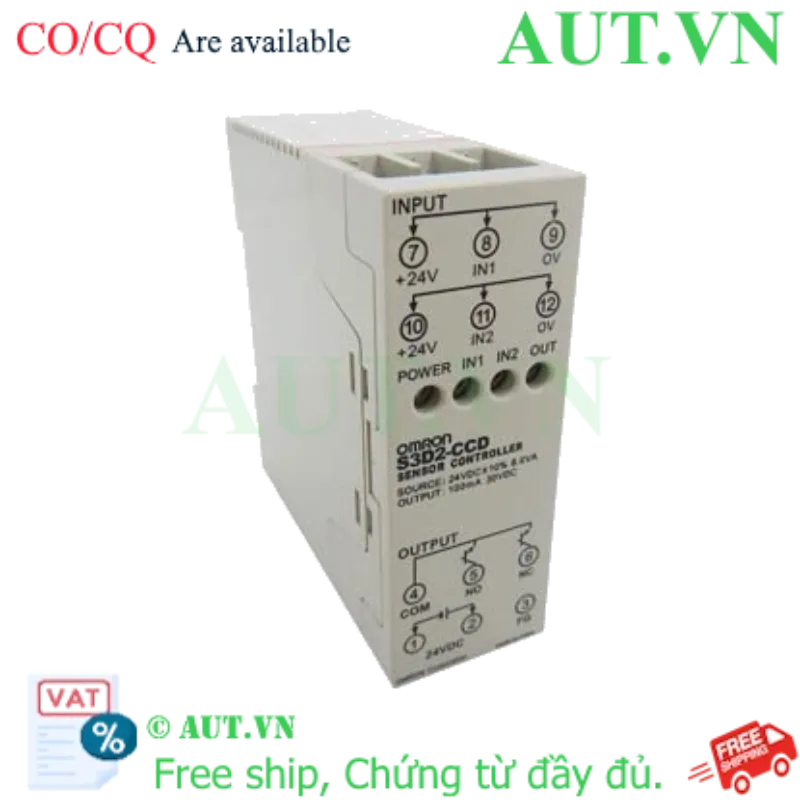 Ảnh của Bộ Điều Khiển Cảm Biến Omron S3D2-CCD | Timer Đa Năng, NPN 24VDC, Chuẩn Công Nghiệp