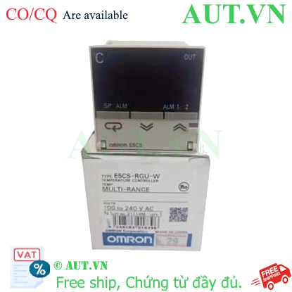 Ảnh của Đồng hồ nhiệt Omron E5CS-RGU-W AC100-240