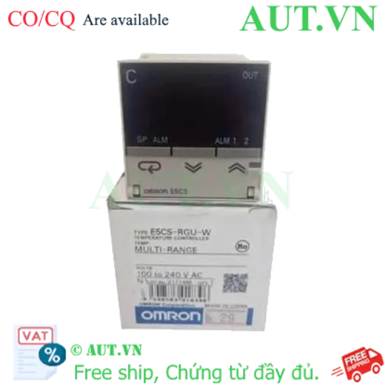 Ảnh của Đồng hồ nhiệt Omron E5CS-RGU-W AC100-240