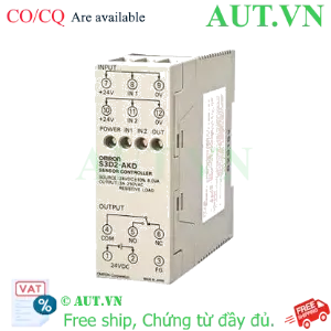 Ảnh của Bộ Điều Khiển Cảm Biến Omron S3D2-AKD | Logic AND/OR, NPN 24VDC, Phản Hồi 2ms