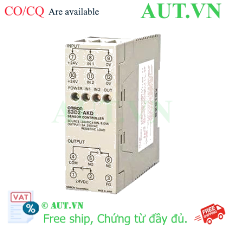 Ảnh của Bộ điều khiển cảm biến Omron S3D2-AKD | 24VDC, Logic AND/OR, Phản hồi 2ms
