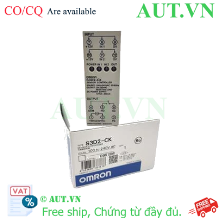 Ảnh của Bộ điều khiển cảm biến Omron S3D2-CK chính hãng | AUT VN