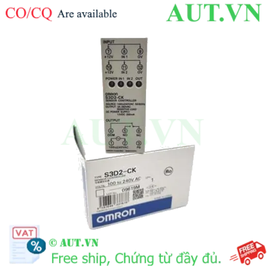 Ảnh của Bộ điều khiển cảm biến Omron S3D2-CK chính hãng | AUT VN