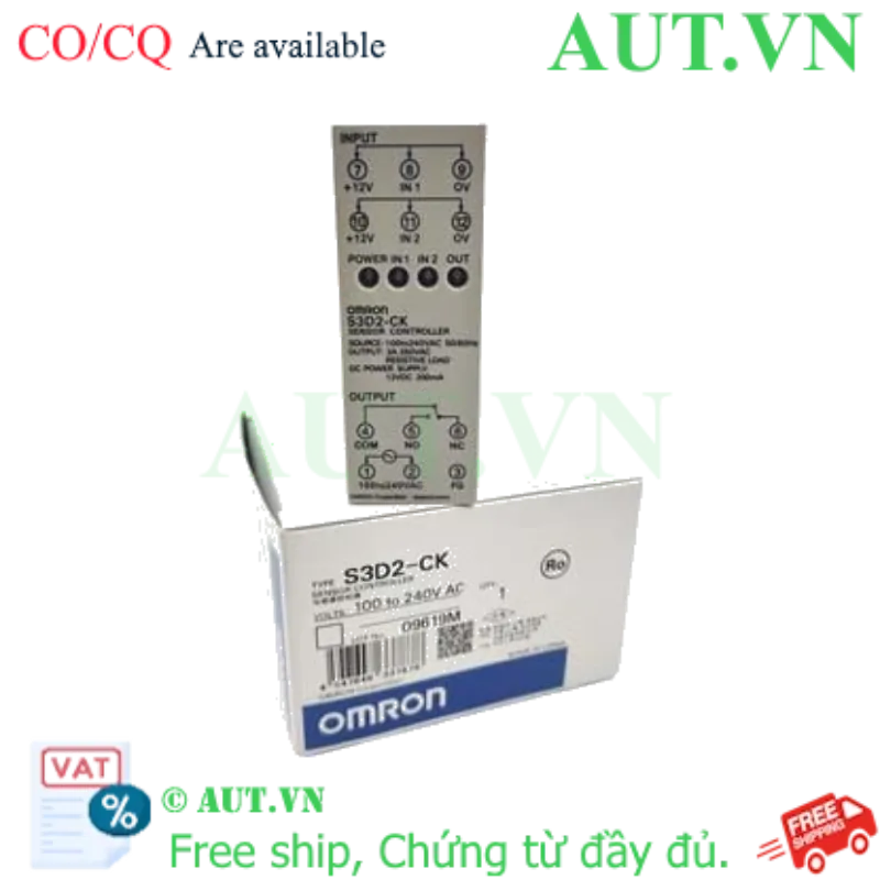 Ảnh của Bộ điều khiển cảm biến Omron S3D2-CK chính hãng | AUT VN
