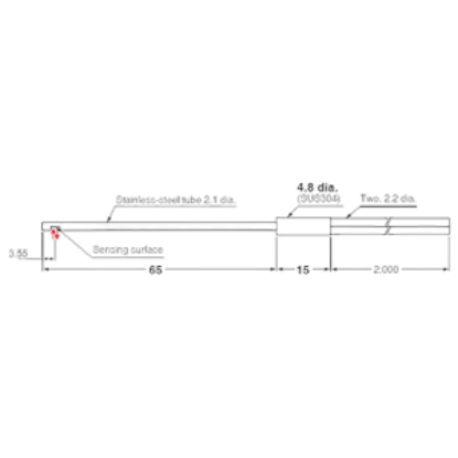 Ảnh của Cảm biến sợi quang Omron E32-D24-S2 2M