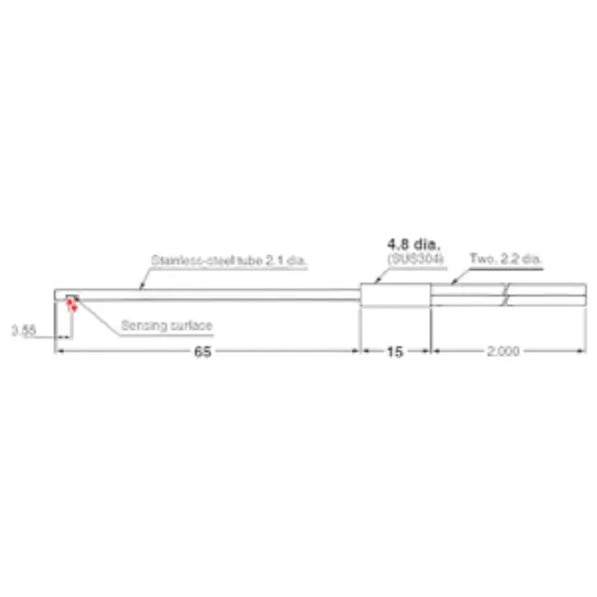 Ảnh của Cảm biến sợi quang Omron E32-D24-S2 2M