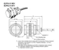 Ảnh của Cảm biến tiệm cận Omron E2FQ-X10D1 2M - M30, 2 Dây DC, Chống Dầu IP67
