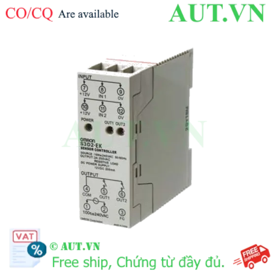 Ảnh của Bộ điều khiển cảm biến Omron S3D2-EK chính hãng | AUT VN