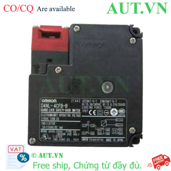 Ảnh của Khóa cửa an toàn Omron D4NL-4CFB-B