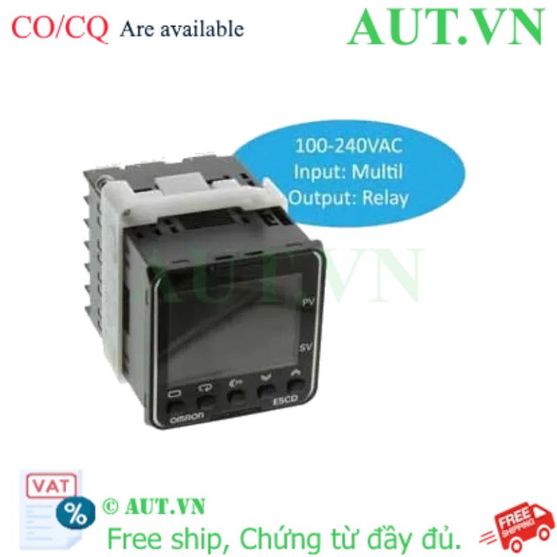 Ảnh của Đồng hồ nhiệt Omron E5CD-RX2A6M-001
