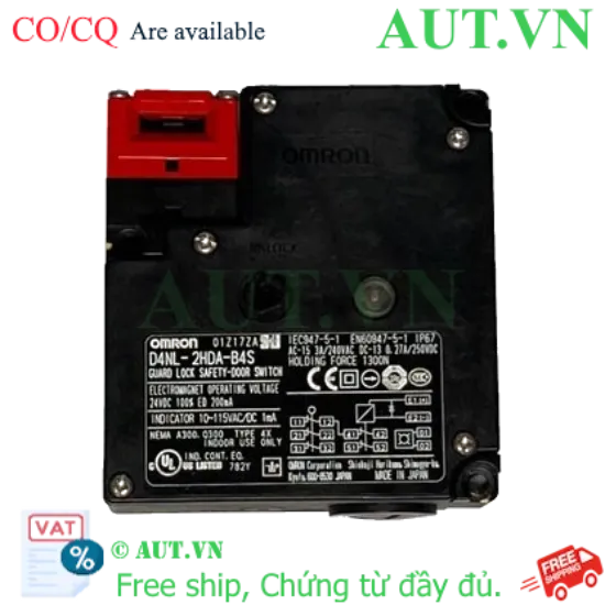 Ảnh của Khóa cửa an toàn Omron D4NL-2HDA-B4S
