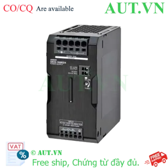 Ảnh của Bộ Nguồn Xung Omron S8VK-S48024 | 24VDC 20A 480W | Lắp DIN Rail Cao Cấp