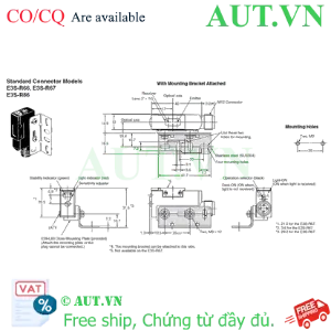Ảnh của Cảm biến quang điện Omron E3S-R86