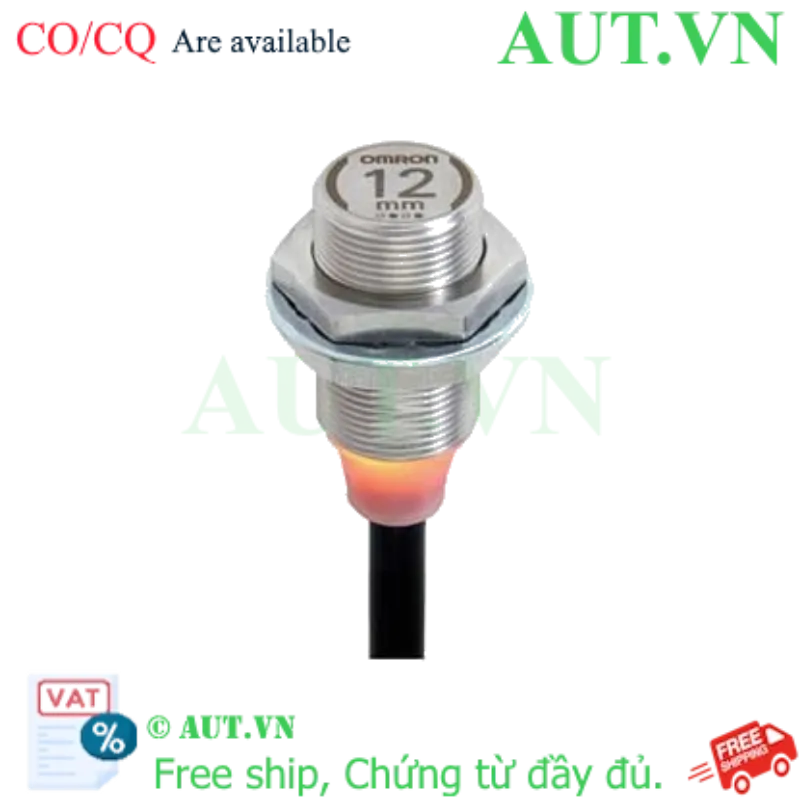 Ảnh của Cảm biến tiệm cận Omron E2EW-QX6B1T12-M1 - M12, PNP, Chống tia hàn & IO-Link