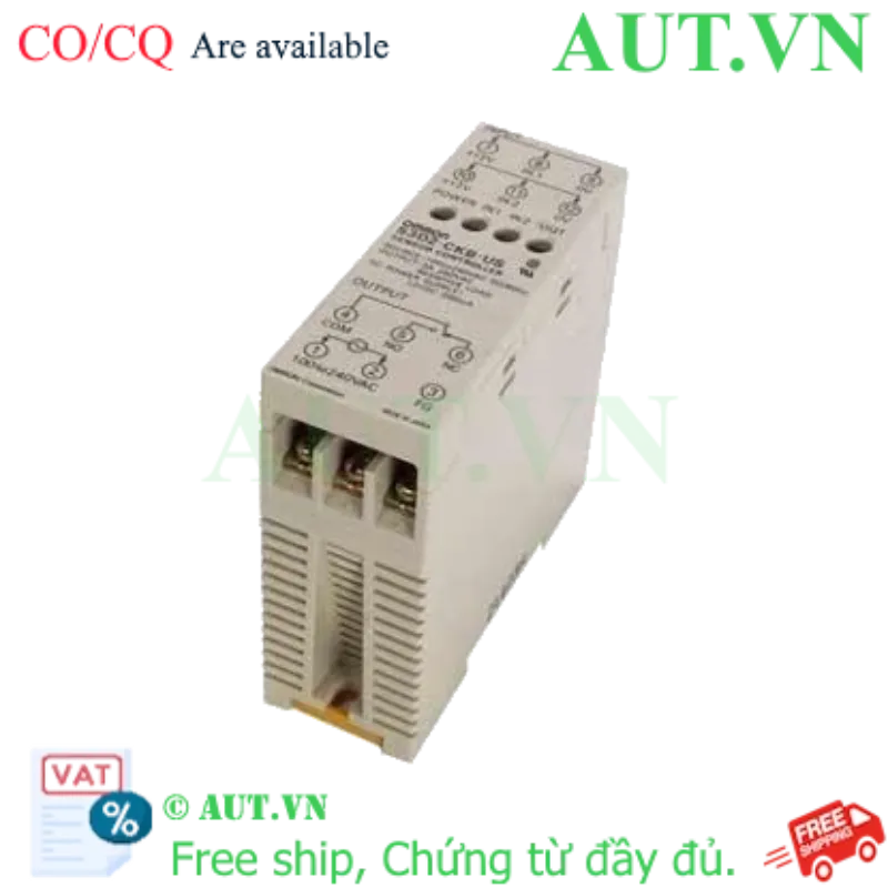 Ảnh của Bộ Điều Khiển Cảm Biến Omron S3D2-CKB-US | Chuyển PNP sang Relay, Tích Hợp Timer & Nguồn 12VDC | AUT VN