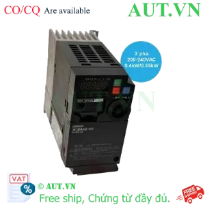 Ảnh của Biến tần Omron 3G3MX2-A2004-V2 | 3 Pha 200-240V, 0.4kW, Điều khiển Vector chính xác