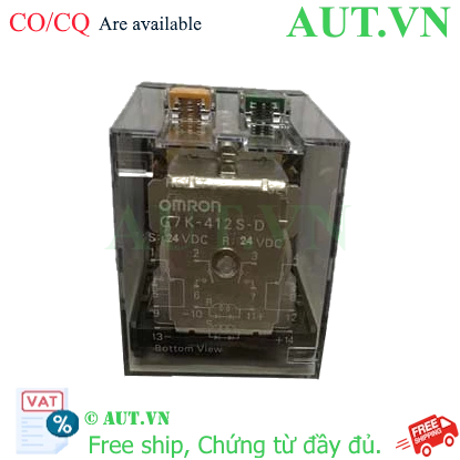 Ảnh của Rơ le trung gian Omron G7K-412S-D DC24