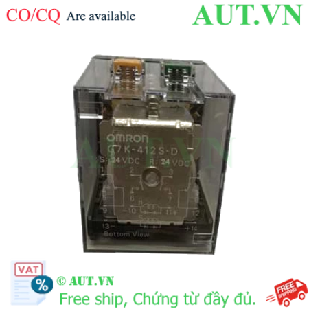 Ảnh của Rơ le trung gian Omron G7K-412S-D DC24