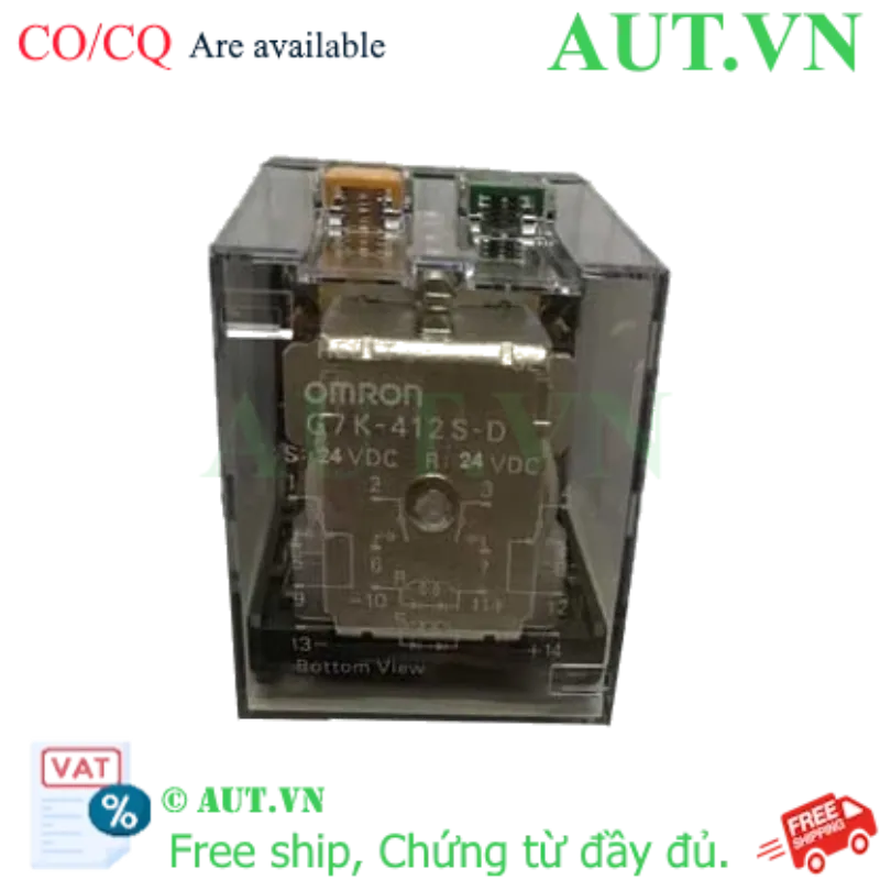 Ảnh của Rơ le trung gian Omron G7K-412S-D DC24