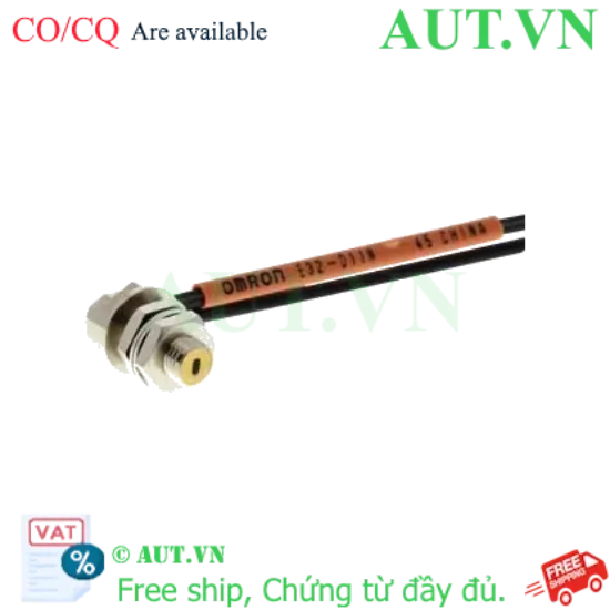 Ảnh của Cảm biến Sợi Quang Omron E32-D11N 5M | Phản Xạ Trực Tiếp, Ren M6, IP67 Chống Nước | AUT VN