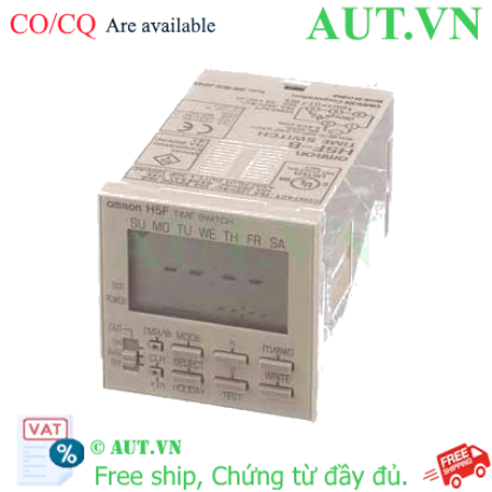 Ảnh của Timer Omron H5F-B | Công Tắc Thời Gian Kỹ Thuật Số 24 Bước, 15A