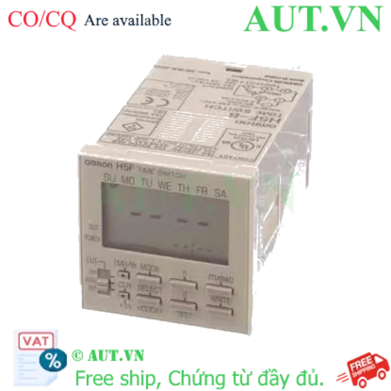 Ảnh của Timer Omron H5F-B - Bộ Hẹn Giờ Kỹ Thuật Số 24 Bước, Tải 15A, Pin Dự Phòng 5 Năm | AUT VN