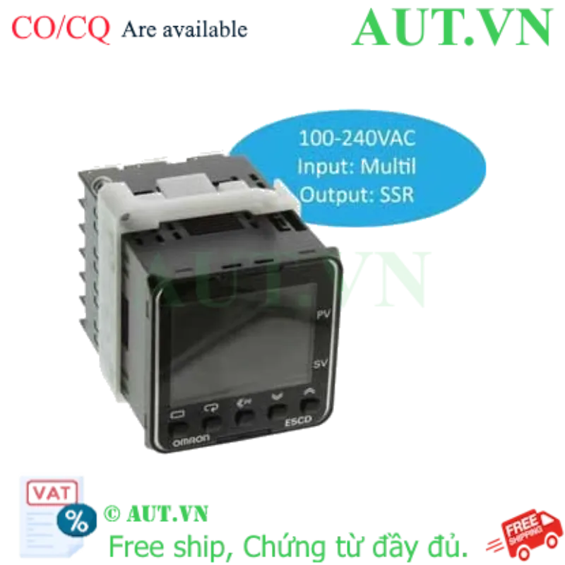 Ảnh của Đồng hồ nhiệt Omron E5CD-QX2A6M-002