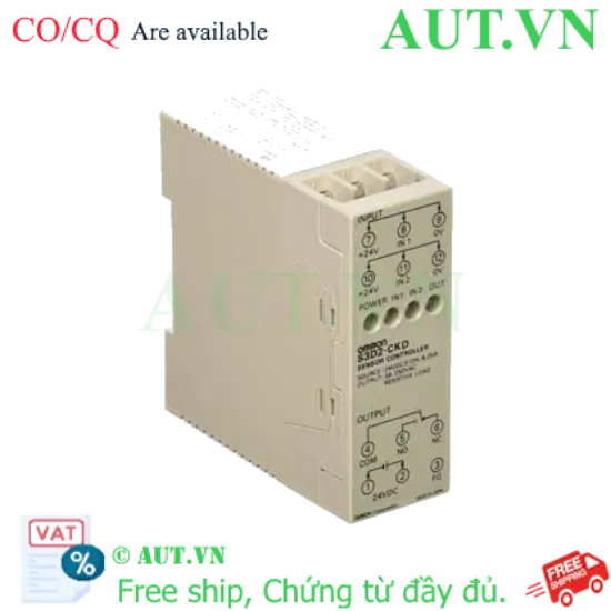Ảnh của Bộ Điều Khiển Cảm Biến Omron S3D2-CKD | 24VDC, Timer Đa Năng, Ngõ Ra Relay SPDT - AUT VN