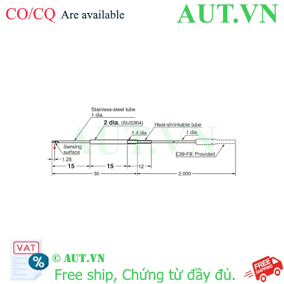 Ảnh của Cảm biến sợi quang Omron E32-T24R 5M