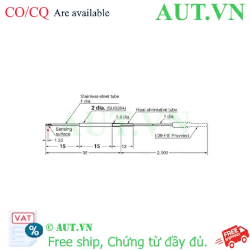 Ảnh của Cảm biến sợi quang Omron E32-T24R 5M